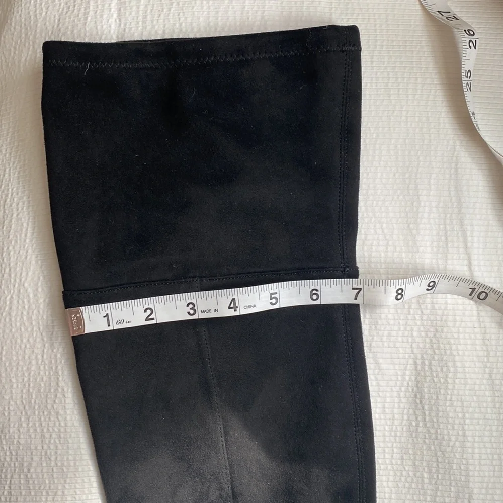 Sam Edelman Varona Black Suede over the knee boots, size: 6.5